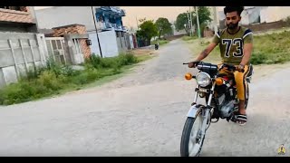 Yamaha sound test & street ride  | rx135 | gill brand | rx100 | modified yamaha rx100