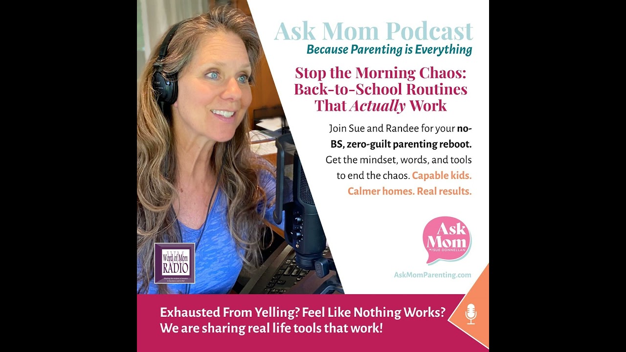 Stop Back to School Chaos on Ask Mom with Sue Donnellan