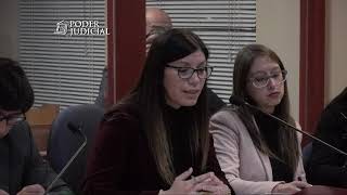 Audiencia de procedimiento simplificado de gendarmes por vejaciones injustas contra Lorenza Cayuhán