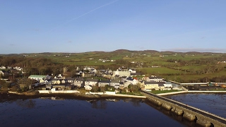 Drone View Of Malin Town, Co.donegal