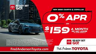 Fred Anderson Toyota | Ready Set Go - Camry & Corolla Specials
