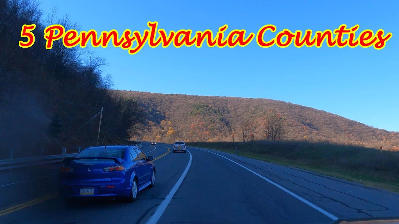 Chambersburg Pa. to Johnstown Pa. (11/18/23) 5 Pennsylvania Counties