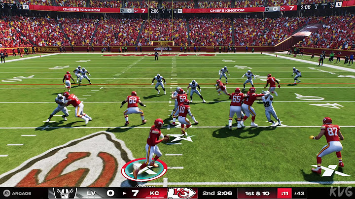 Madden NFL 25 - Las Vegas Raiders vs Kansas City Chiefs - Gameplay (PS5 UHD) [4K60FPS]