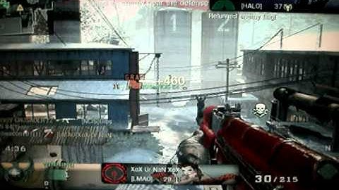 Black Ops CTF Tomahawk kill