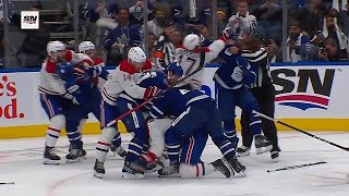 Toronto Maple Leafs Vs Montreal Canadiens Scrum #Request