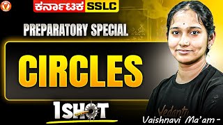Circles One-Shot | SSLC Class 10 Maths | Vaishnavi Mam