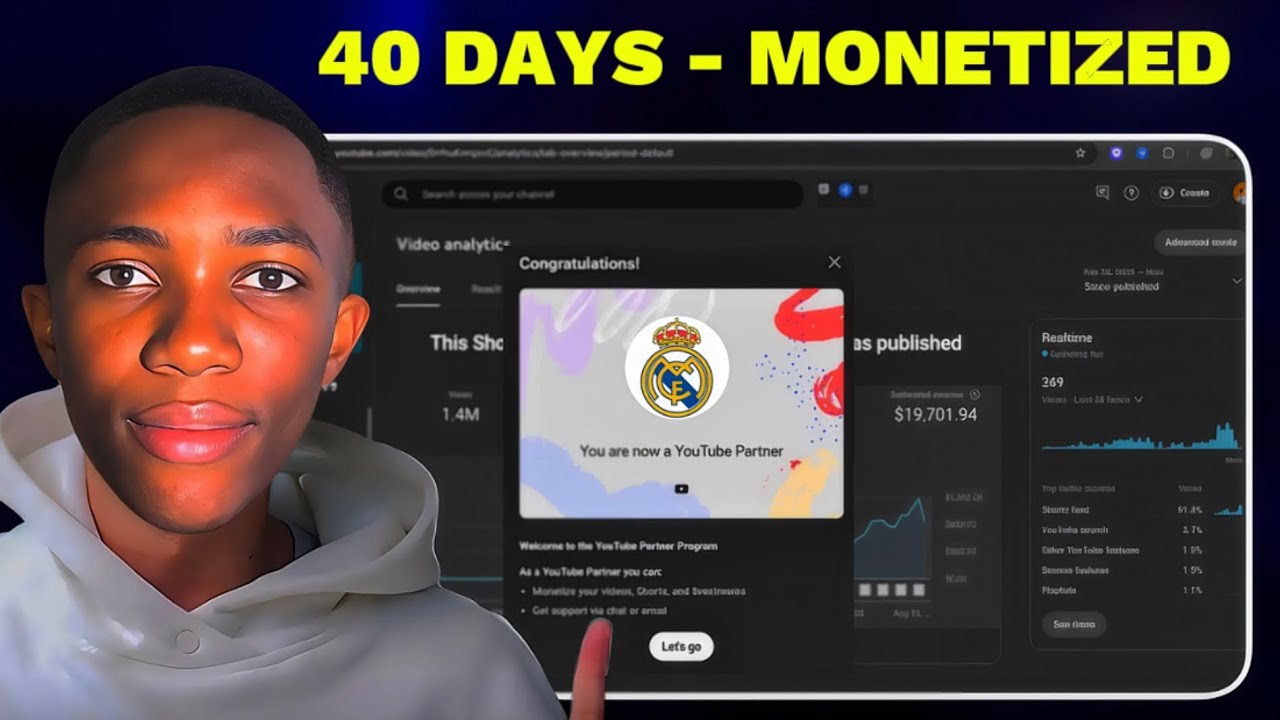 How I Finally Monetized a Football Channel Using Ai As a Complete Beginner ( I made $…. )