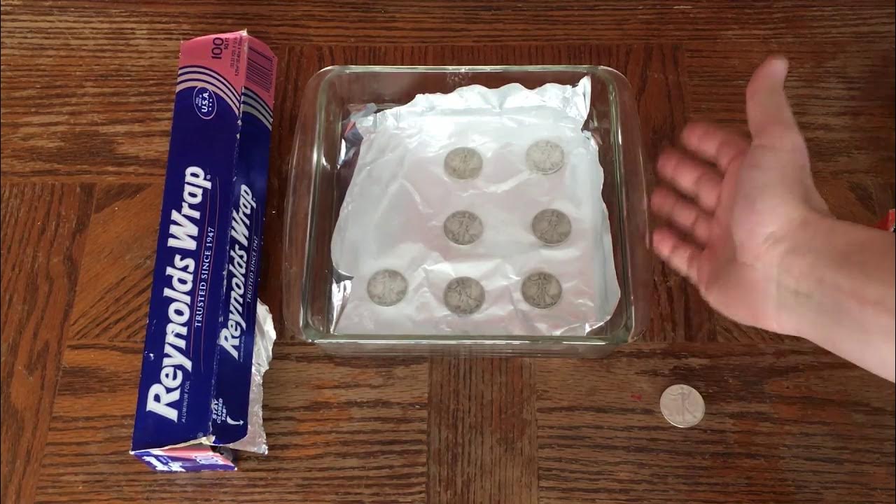 How To Clean Tarnished Silver Coins Shine And Polish Silver Fast And