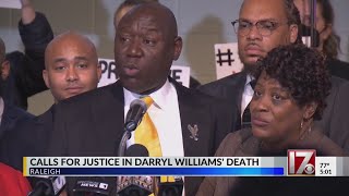 Ben Crump calls for justice in Darryl Williams death