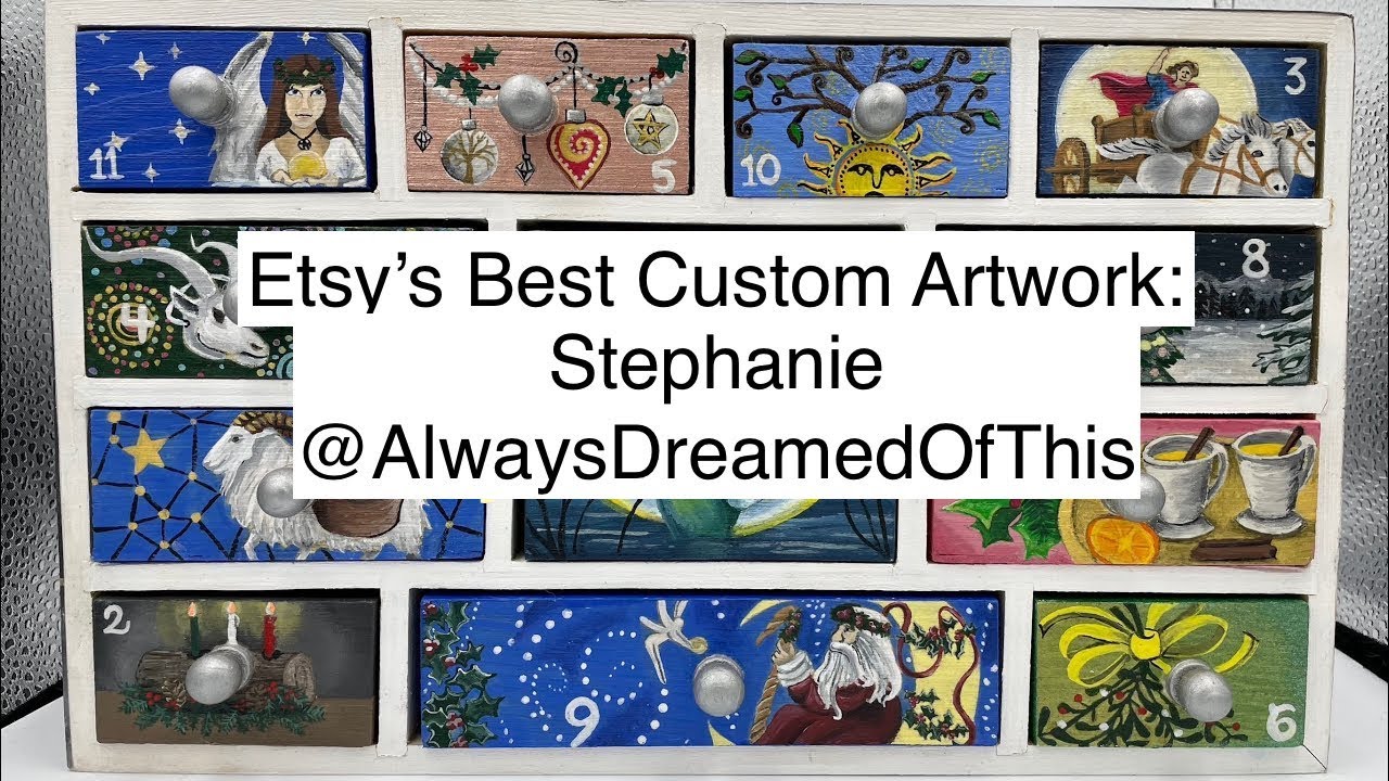 Etsy Review: Best Custom Art Gift! AlwaysDreamedOfThis