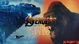 Godzilla vs Kong, fan made (Marvel's Avengers: Infinity War Teaser Trailer Style)