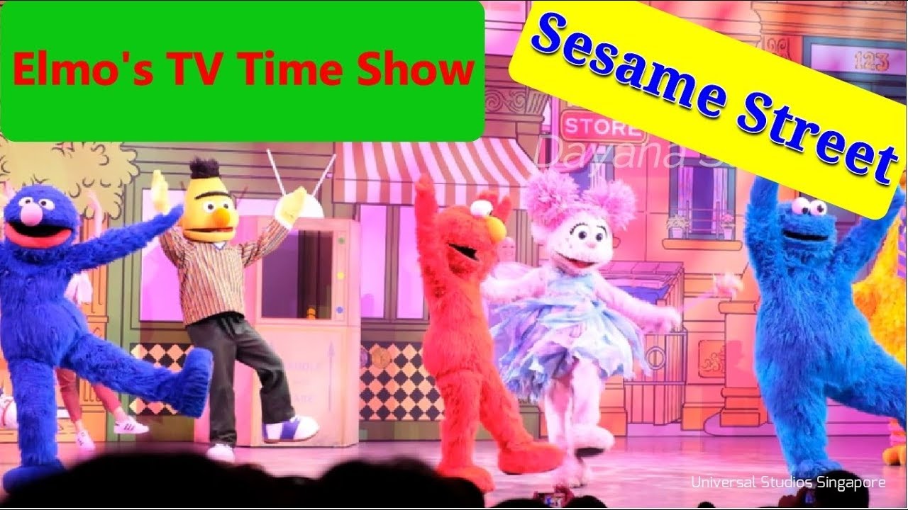 Elmo's TV Time at Universal Studios Singapore