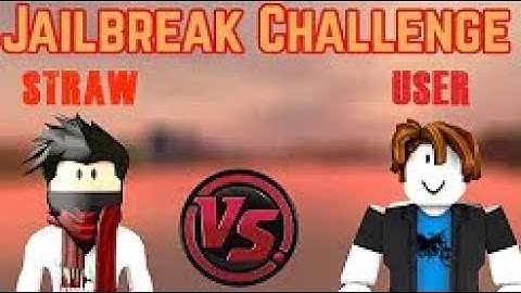MyUsernamesThis Vs Straw|Part 2| Roblox Jailbreak