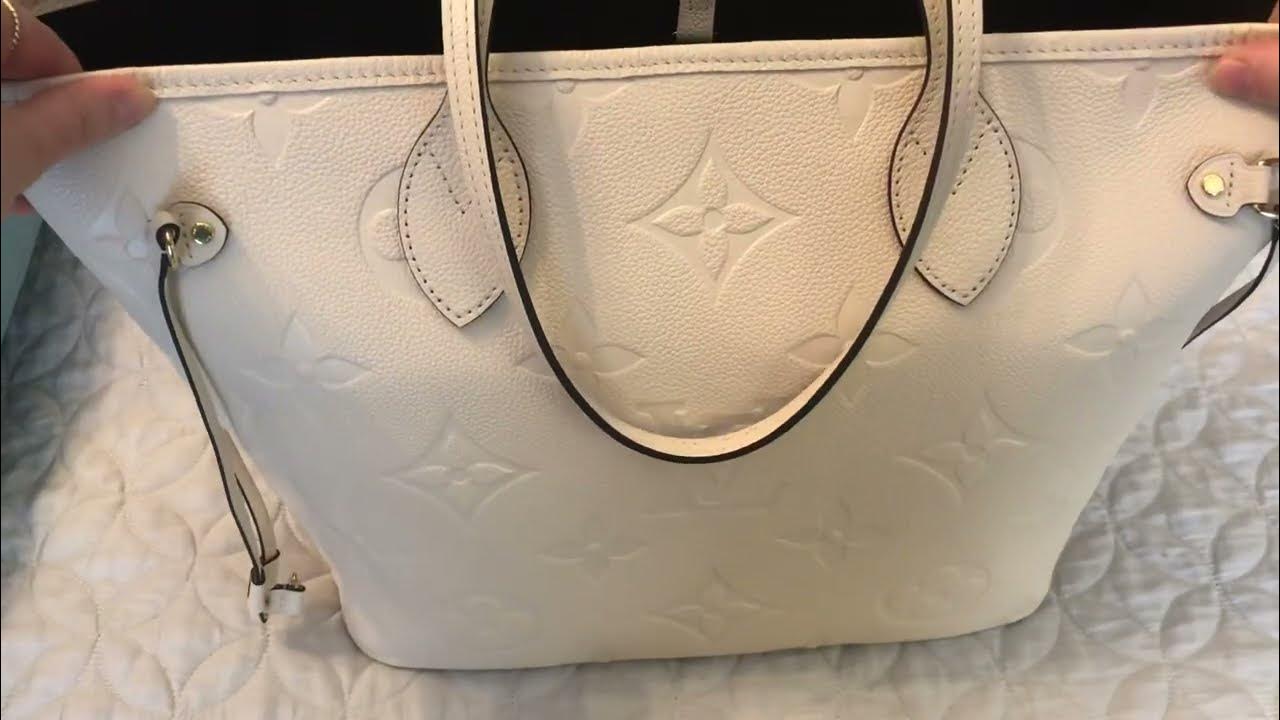 NEW Louis Vuitton Neverfull MM Empreinte Leather (UNBOXING