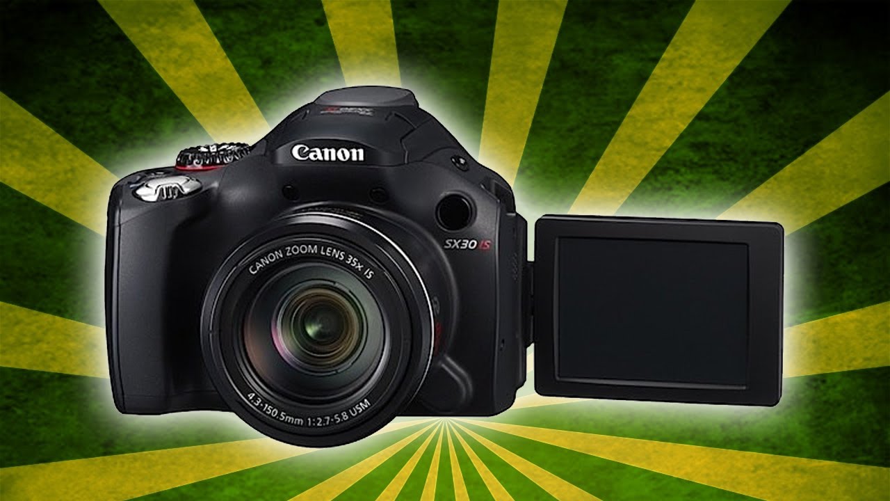 Canon SX30IS Unboxing & Test Video - YouTube