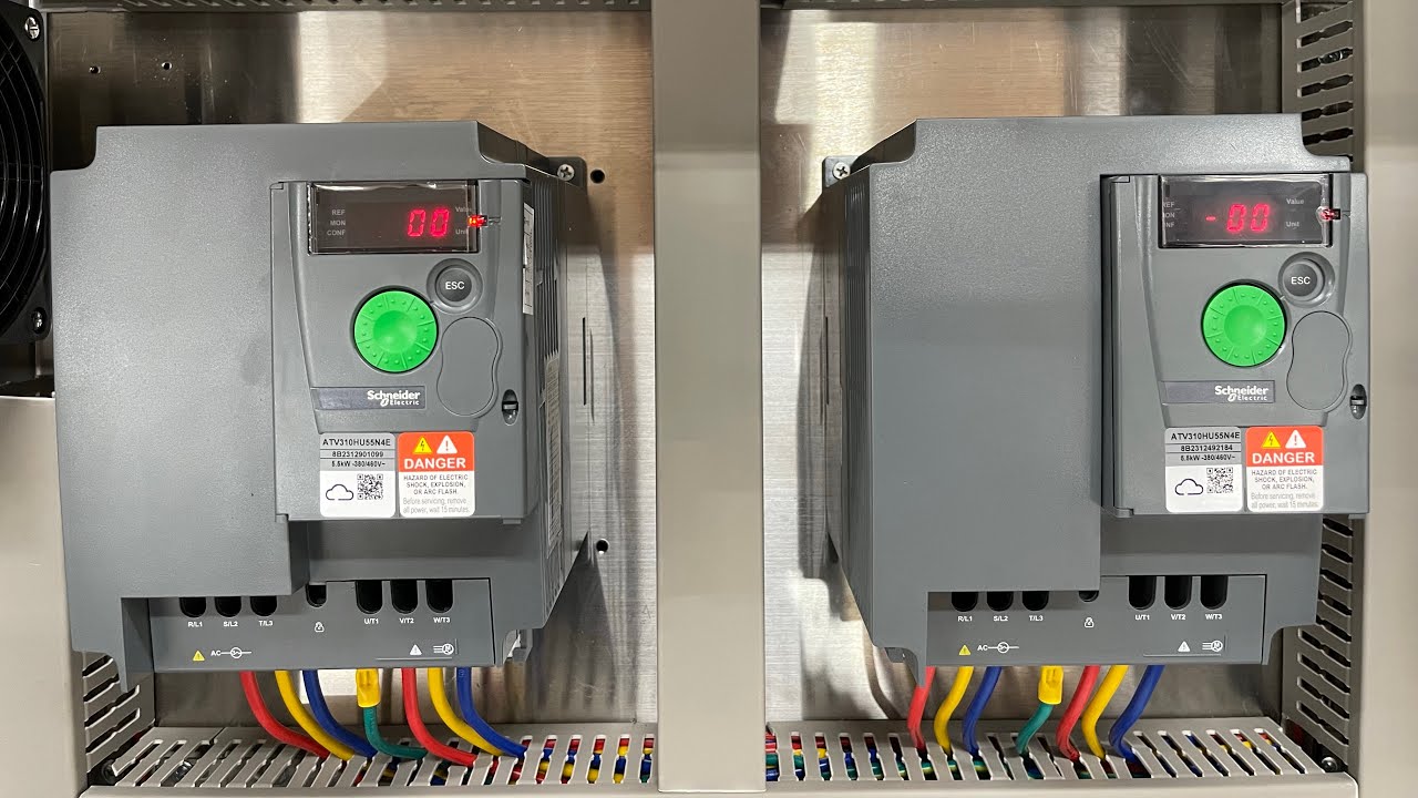 Cài Đặt Biến Tần ATV310 (Schneider) Chạy PID Theo Tín Hiệu Cảm Biến Áp ...