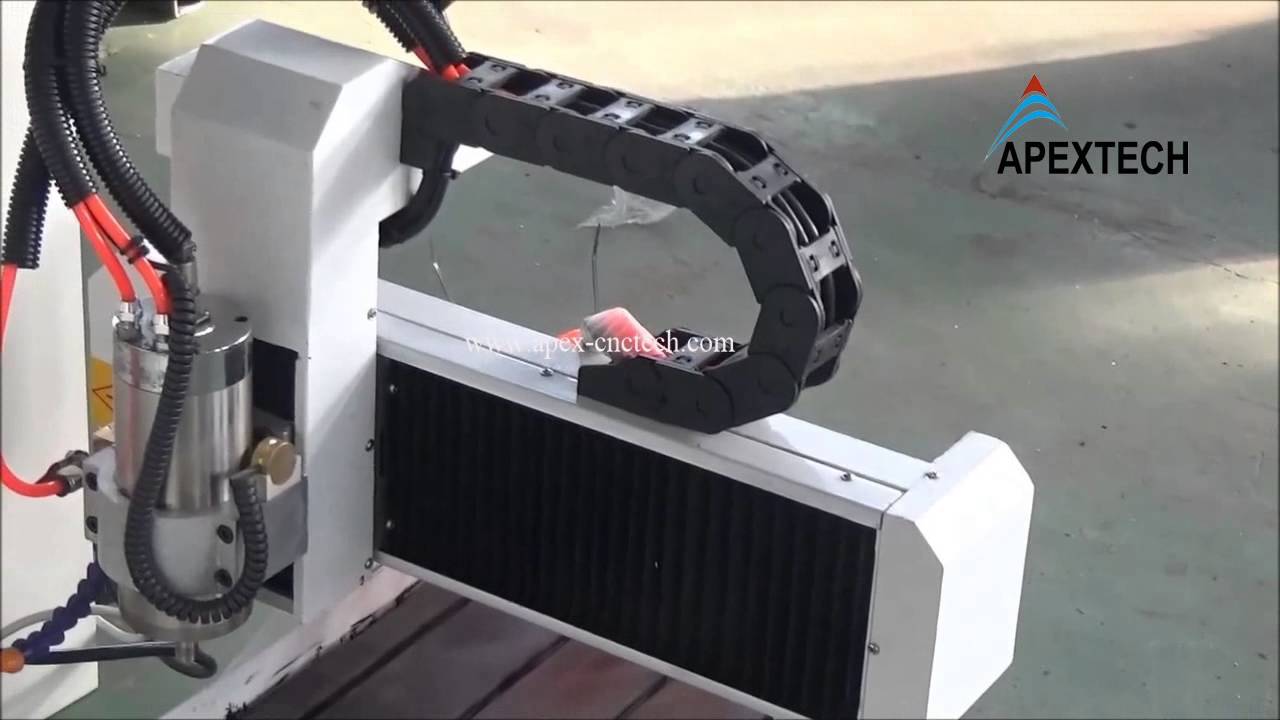 APEX mini 3030 cnc router scanning made in china - YouTube