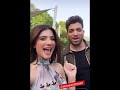 نارين بيوتي مع موسى صاحب أغنية صنارة 