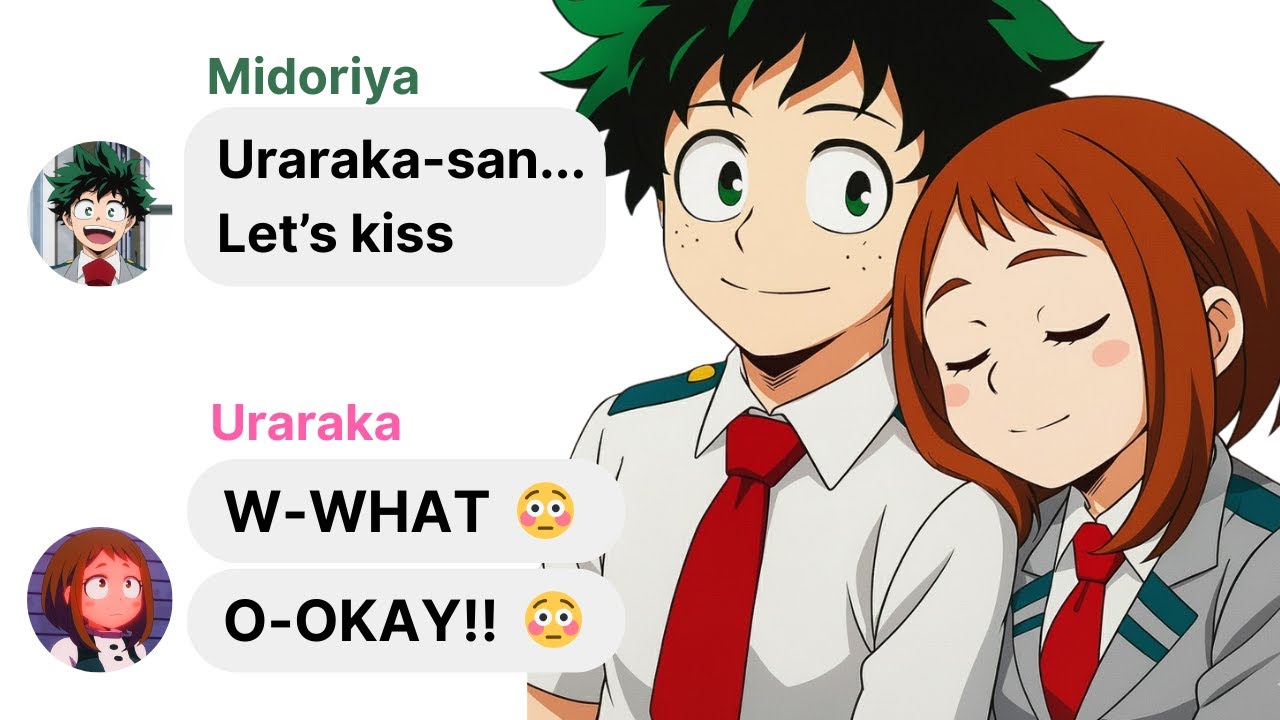 POV: What if Deku and Uraraka Went on a Date | My Hero Academia IG DM Skit