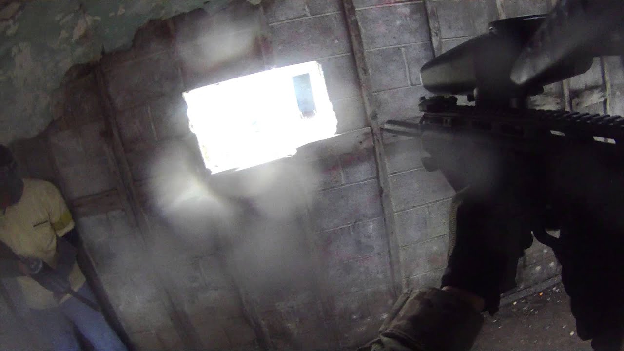 Blast Camp Paintball "Secret Service" Game 2 111012 YouTube