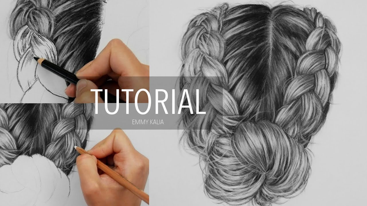 Best Secrets To Drawing Realistic Hair In Graphite In Pencil