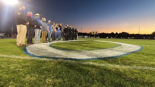 Clayton HS honors first responders, firefighter who died from COVID-19 before football opener