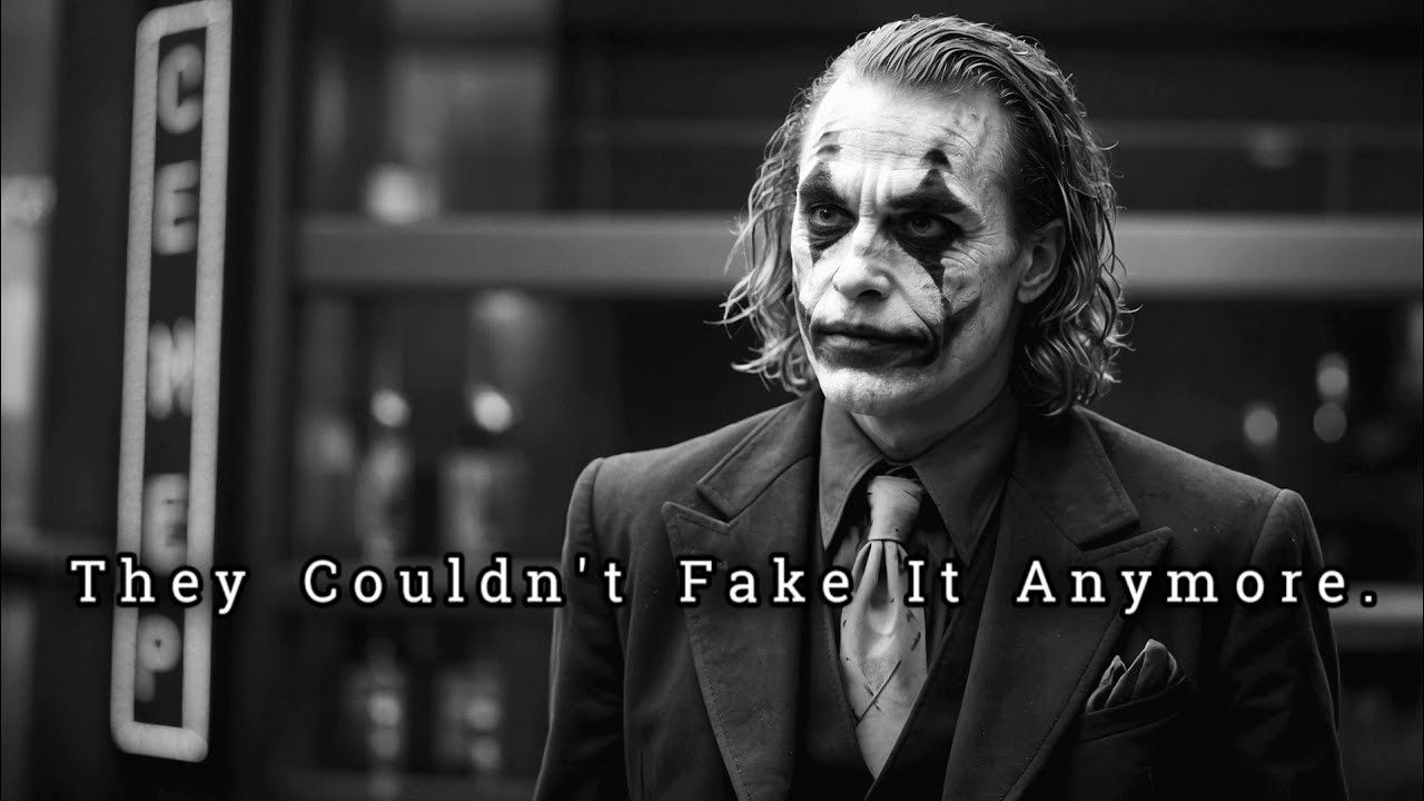 You Were Too Real, They Couldn't Fake It Anymore - YouTube