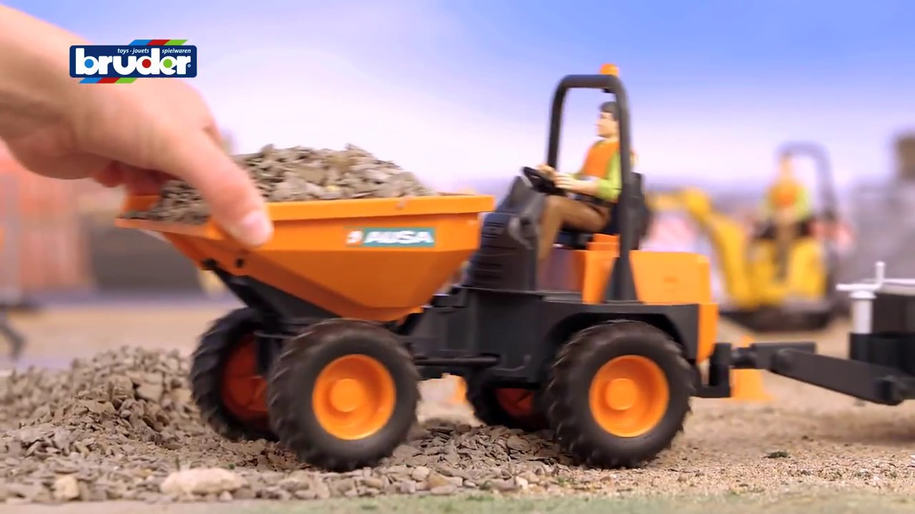 Excavateur Jouet Bruder - Modèle AUSA - Neuf Dans Sa Boîte - Allemagne