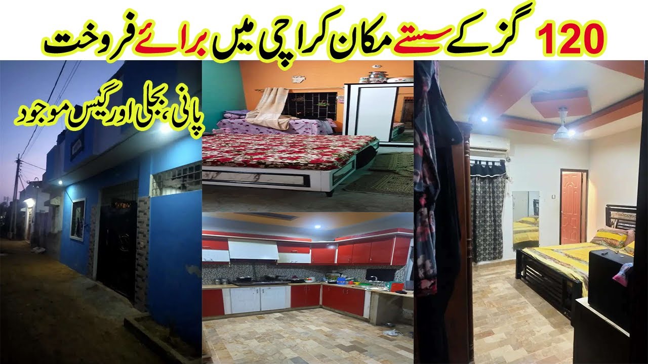 KDA Lease 120 Yard Houses For Sale In Karachi Multi Family Home