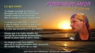 Lo Que Siento - Poemas de Amor - Letra de Lo Que Siento de Claudio Madaires screenshot 3