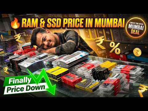 PRICE DROP! 🔥RAM & SSD Lowest Price in India / RAM & SSD Price in 2026 #pcbuild