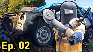 Rusty Honda CRX Restoration Ep. 02