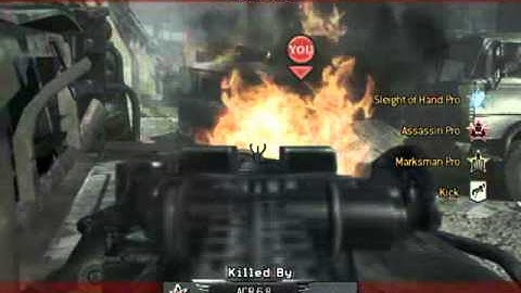 TcL v Pounder - MW3 Game Clip crazy throwing knife