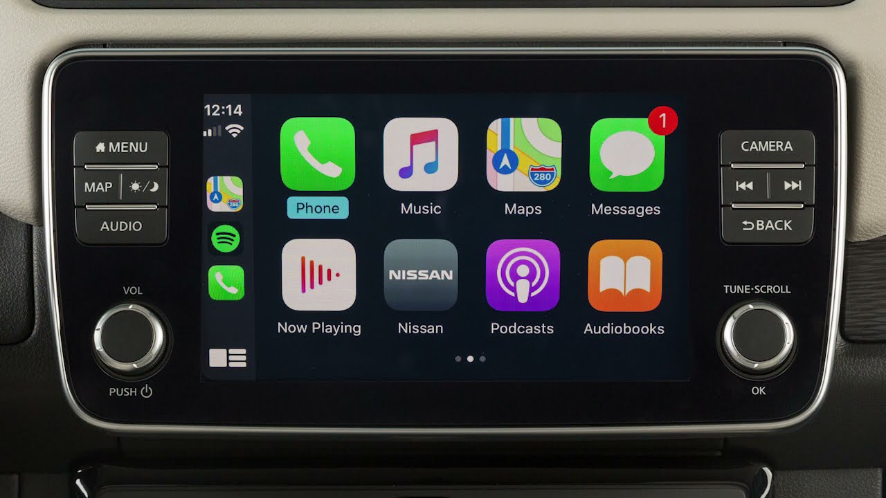 2022 Nissan LEAF Apple CarPlay® YouTube
