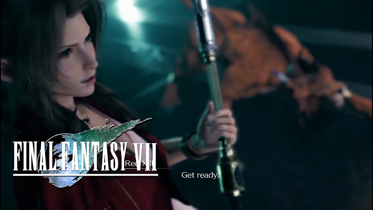 Final Fantasy VII Remake All Cutscenes - 40/45 [Aerith and Barret]
