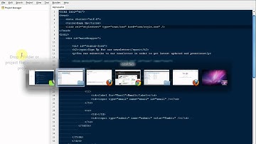 Php and Mysql Based Newsletter System Part 2.1:-  Setting up the signup form