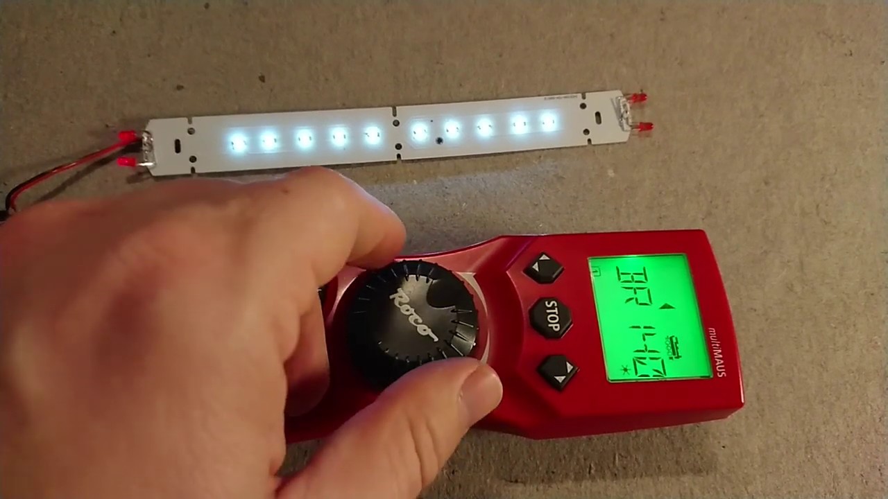 Long car DCC light decoder - YouTube