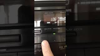 Aiwa ad f810 strange issue with ms /rew