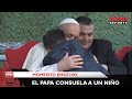 Papa Francisco consuela a un niño que preguntó si su padre, que era ateo, está ahora en el Cielo