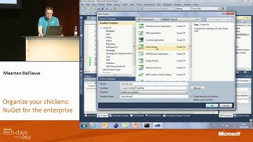 Organize youre Chickens: NuGet for the enterprise
