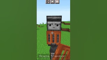 Minecraft: realistic robot tutorial || #shorts  #viral