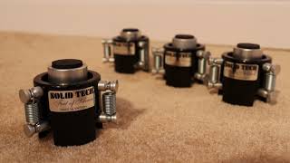 Solid Tech Feet Of Silence Review Isolator Absorber Vibroisolation