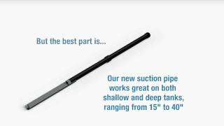 GPI 15' - 40' Telescoping Suction Pipe