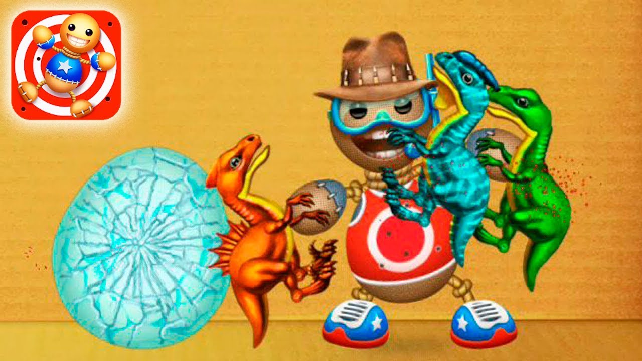 Kick the Buddy DINO EGG YouTube