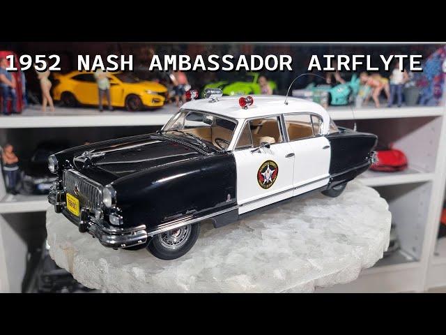 1:18 Sun Star 1952 Nash Ambassador Airflyte Police Car