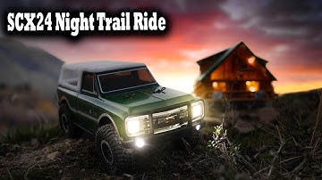 SCX24 - Nighttime Trail Ride to the Cabin
