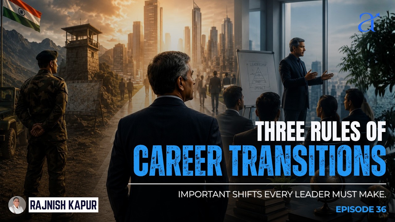 How to Navigate Any Career Transition | The RUN Framework | EP 36 #leadership #careertransition