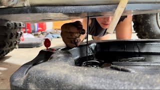 How to do an Oil Change on your Raptor 700