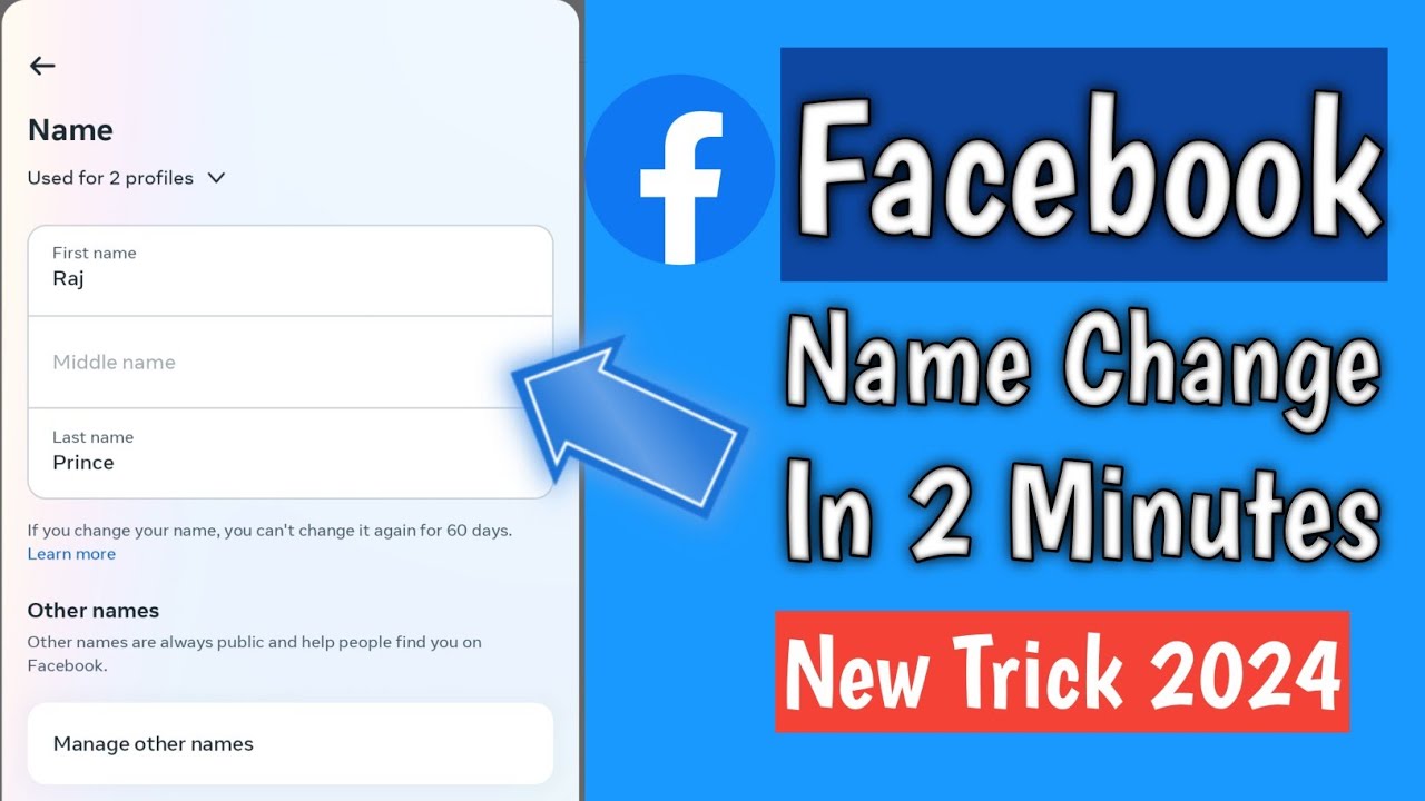 Facebook Me Name Change Kaise Kare | How to change name in Facebook account |