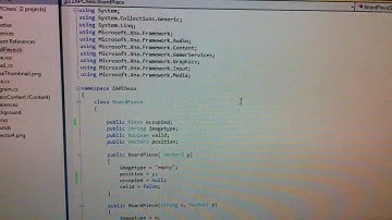 Java to C# XNA Programming: 4-Player Chess Game #4 (Starting with XNA)